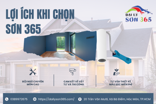 Dự Án Sơn Cửa Hàng Thực Phẩm Hữu Cơ Quận 5