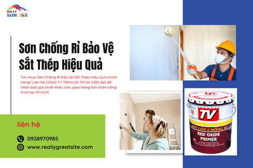 Sơn Chống Rỉ Bảo Vệ Sắt Thép Hiệu Quả