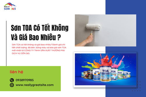 Sơn TOA Có Tốt Không Và Giá Bao Nhiêu
