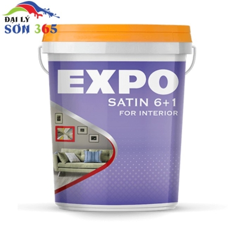 Sơn Nước Nội Thất Expo Satin 6+1