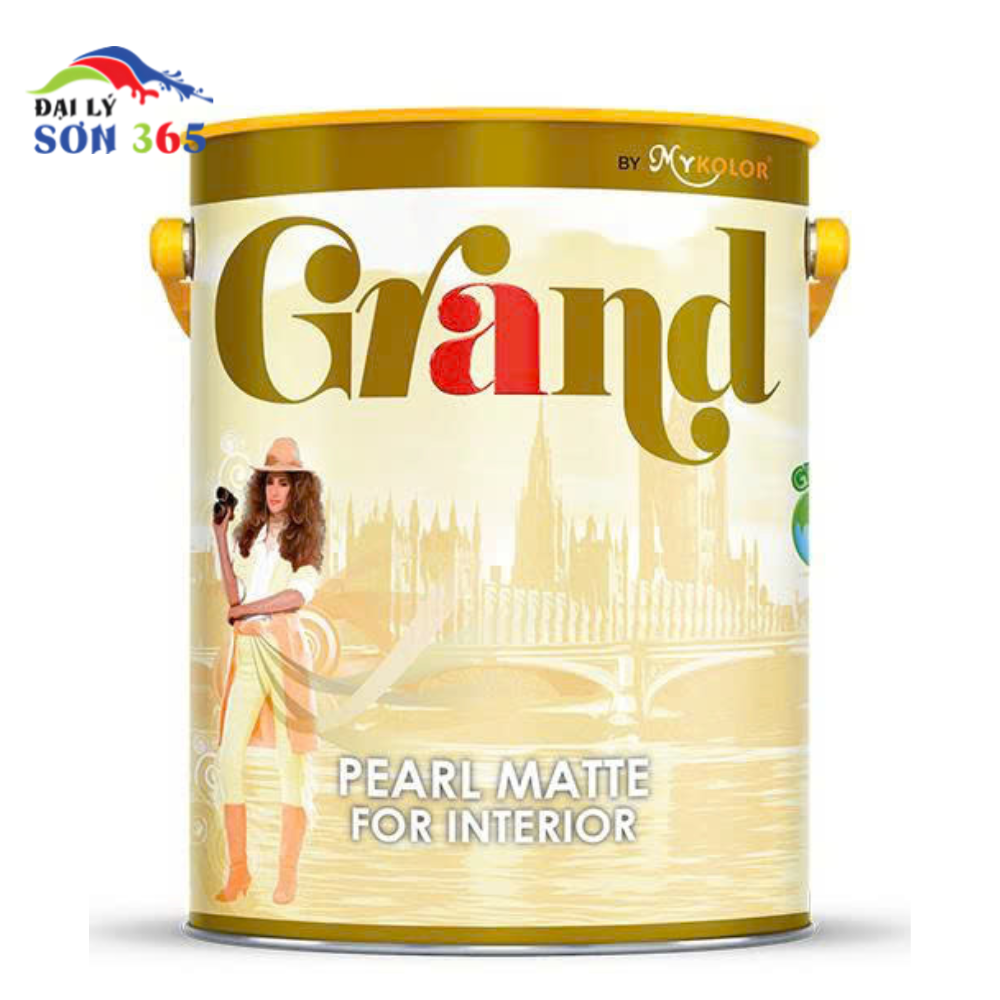 Sơn Mykolor grand nội thất bóng đẳng cấp, chùi rửa tốt tại đại lý sơn 365