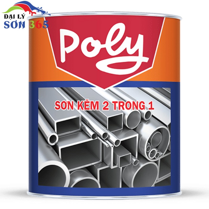 Sơn kẽm poly 2 trong 1 màu 303