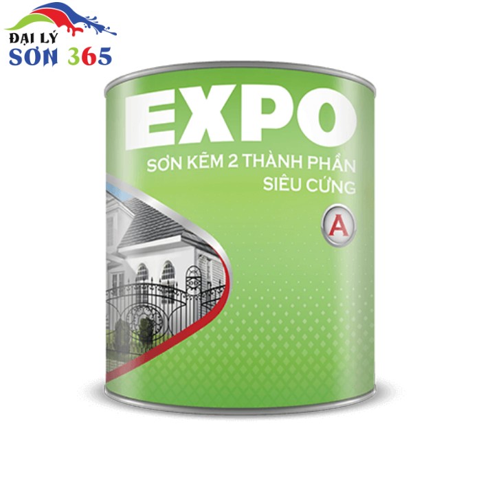 Sơn mạ kẽm siêu cứng expo 2 thành phần