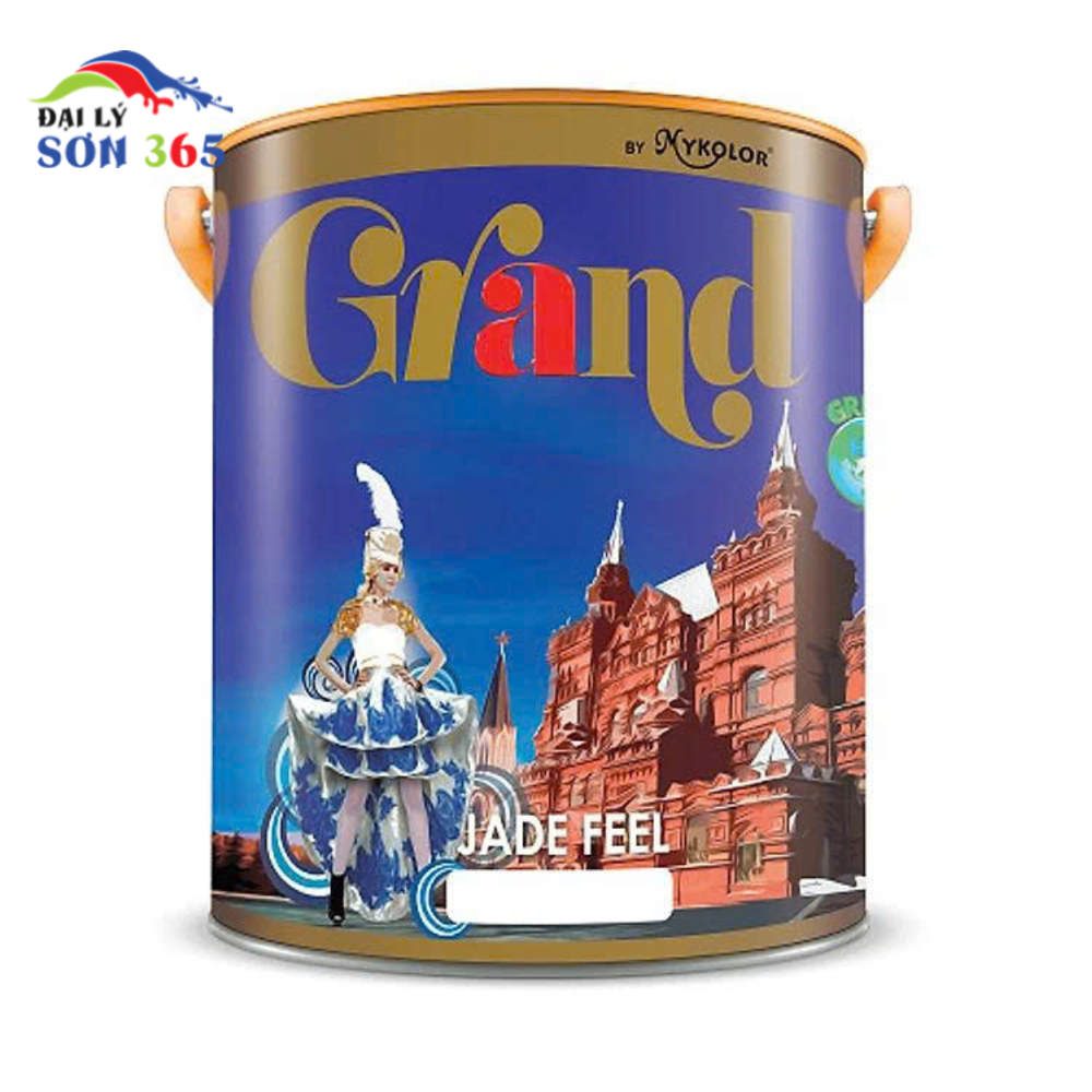 Sơn Mykolor grand nội thất bóng đẳng cấp, chùi rửa tốt tại đại lý sơn 365