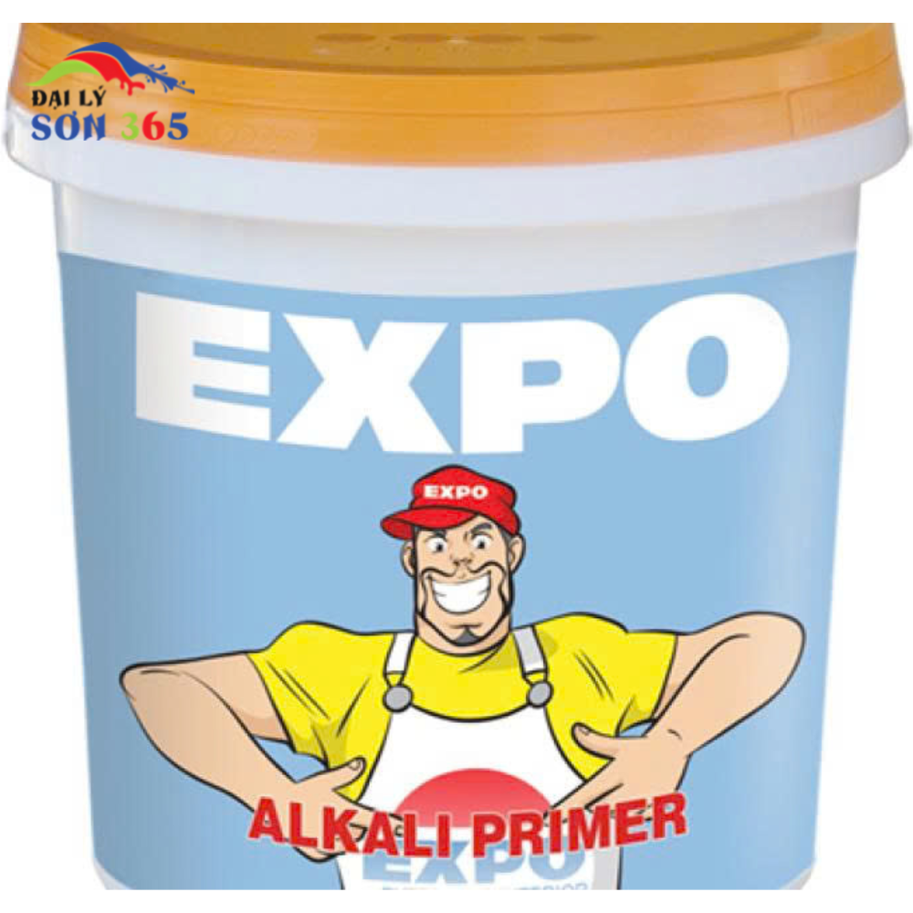 Sơn lót nội thất Expo Alkali Primer lon 5L tại đại lý sơn 365