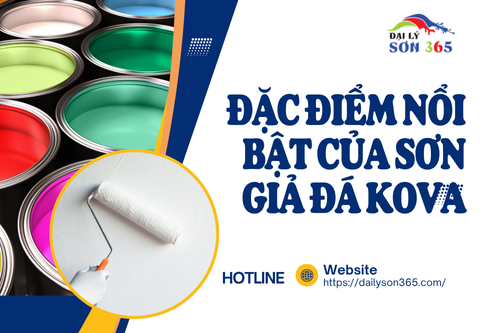 Sơn giả đá Kova tại đại lý sơn 365