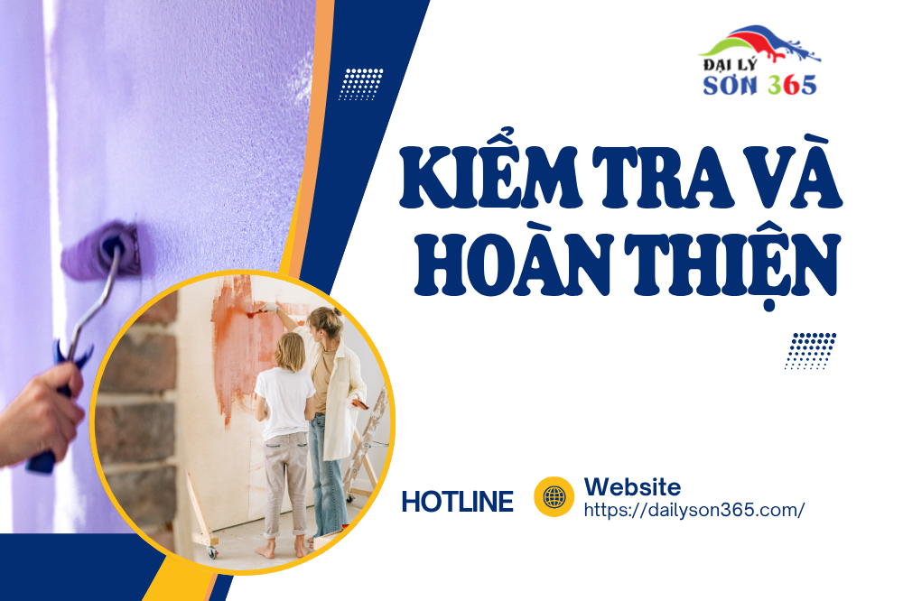 Các Bước Thi Công Sơn Đúng Kỹ Thuật – Bền Màu Lâu Dài tại đại lý sơn 365