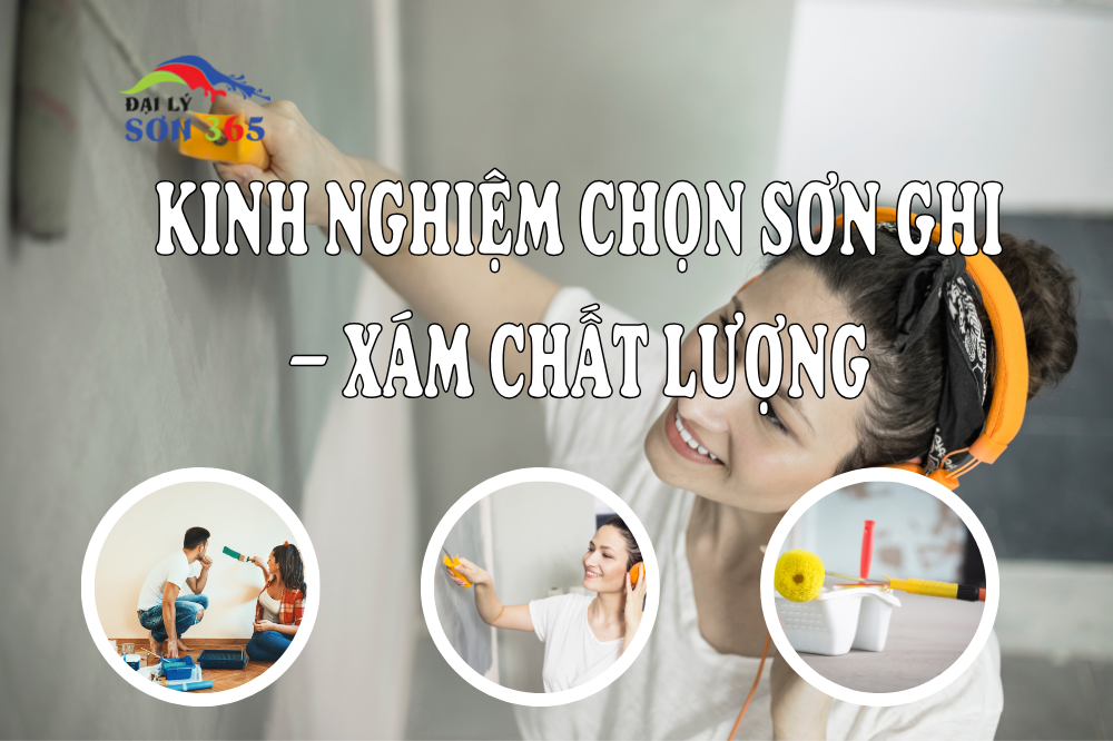 Tone Ghi – Xám: Trung tính, hiện đại, sang trọng tại đại lý sơn 365
