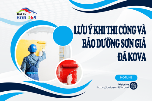 Sơn giả đá Kova tại đại lý sơn 365