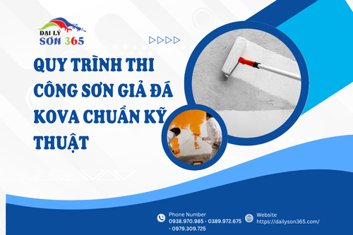 Sơn giả đá Kova tại đại lý sơn 365