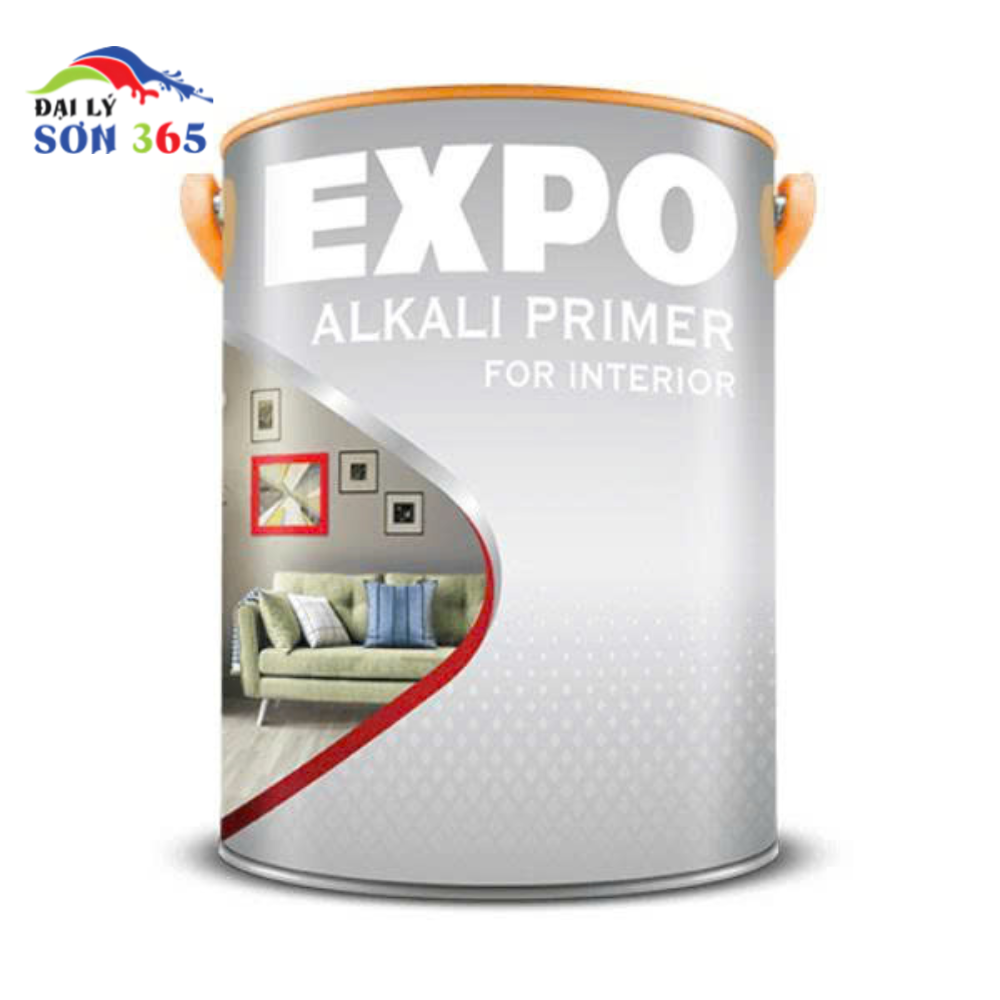 Sơn lót nội thất Expo Alkali Primer lon 5L tại đại lý sơn 365