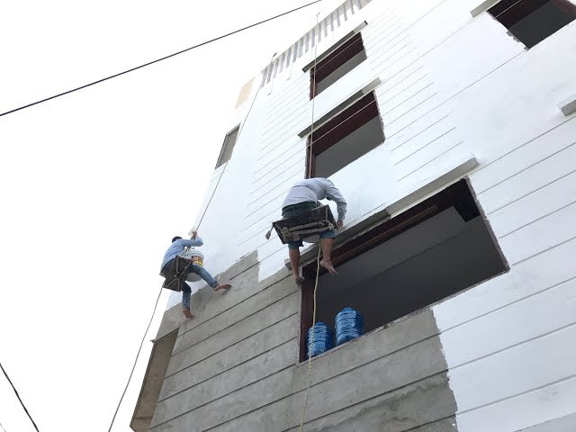 Quy trình thi công Sơn Ngoại Thất đúng kỹ thuật
