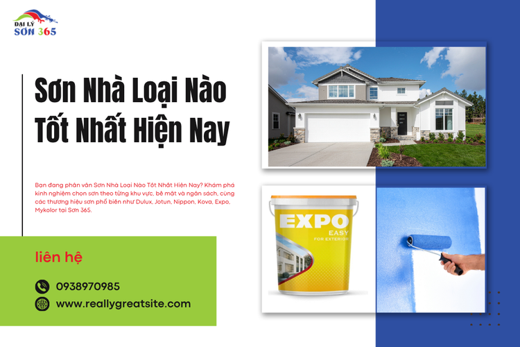 Sơn Nhà Loại Nào Tốt Nhất Hiện Nay? Kinh Nghiệm Chọn Sơn Bền Đẹp, Phù Hợp