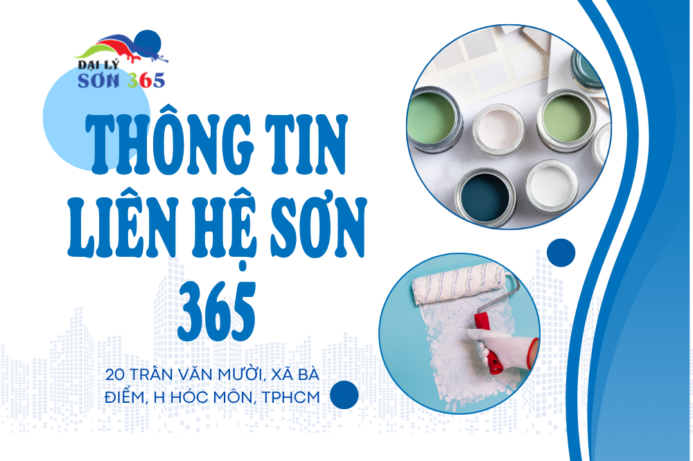 Sơn 365 Thi Công Nhanh Chóng, Đúng Tiến Độ Cam Kết tại đại lý sơn 365