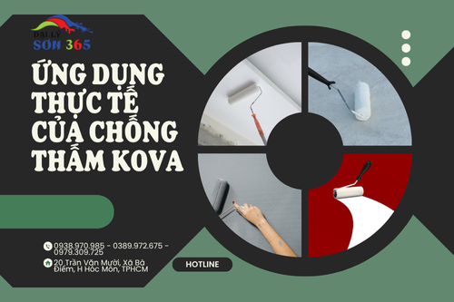 Chống thấm Kova tại đại lý sơn 365